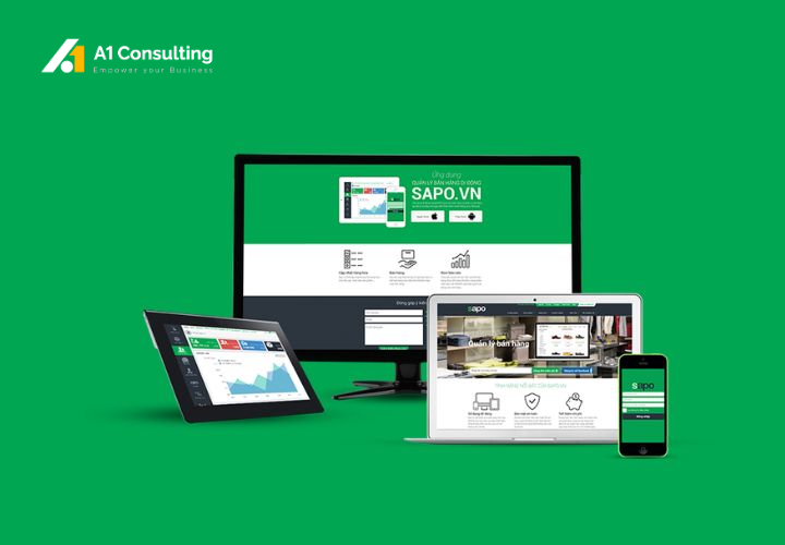 Giao diện phần mềm Sapo