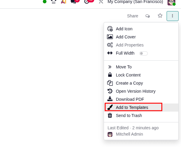 Có thể sử dụng mẫu template bài viết bất cứ khi nào