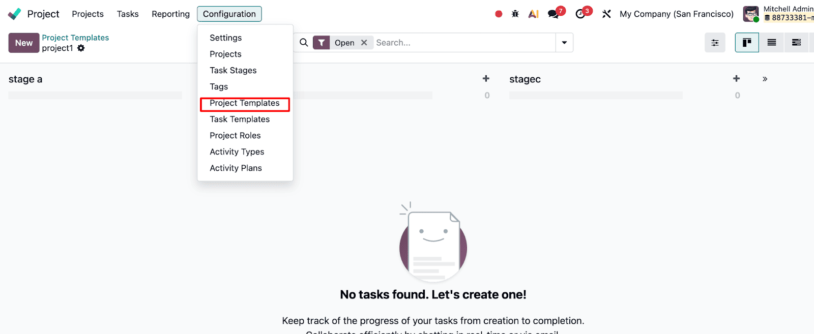 Thao tác điều chỉnh lịch công việc dễ dàng