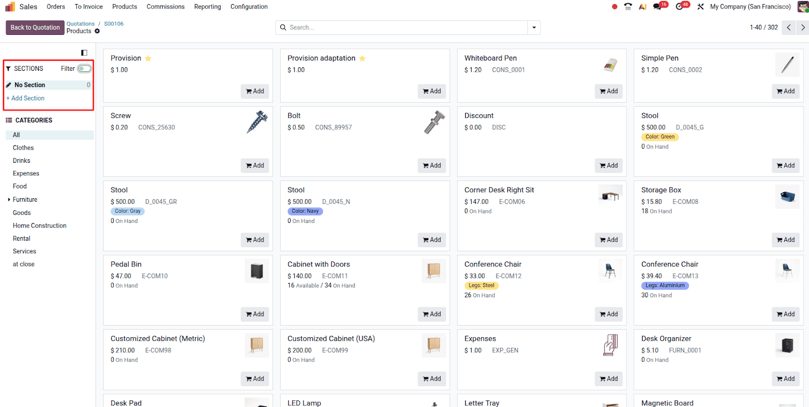 Giao diện đơn bán hàng dễ nhìn